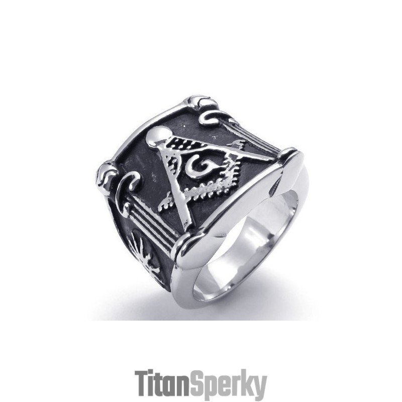 Módní Vzory Jemné Barvy Spolehlivý Kvalitní Titanový Prsten