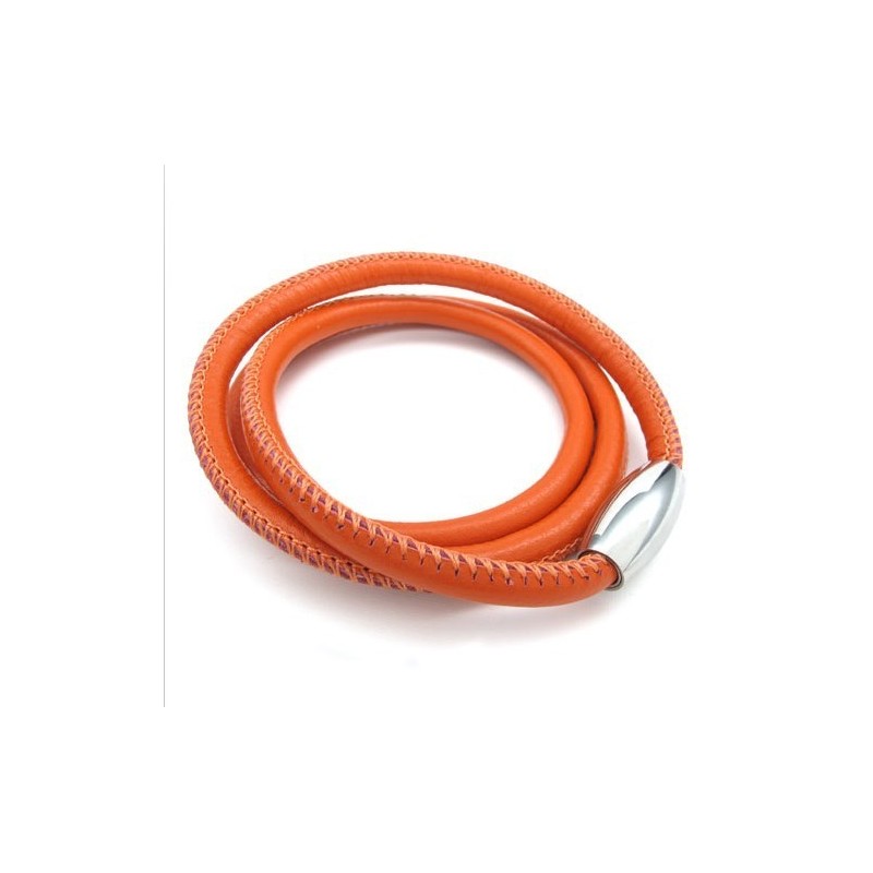 Deft Design Jemné Barvy Vynikající Kvalita Titanový Kožený Náhrdelník