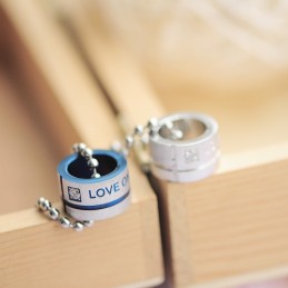 Titanový Náhrdelník S Přívěskem A Prstenem Love Only You Sweetheart