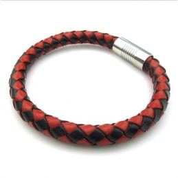 Šikovný Design, Jemné Barvy, Vynikající Kvalita, Titanový Kožený Náramek