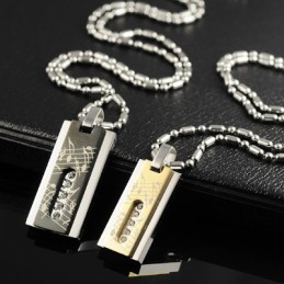 Titanové Náhrdelníky S Přívěsky A Milencem Fashion Score