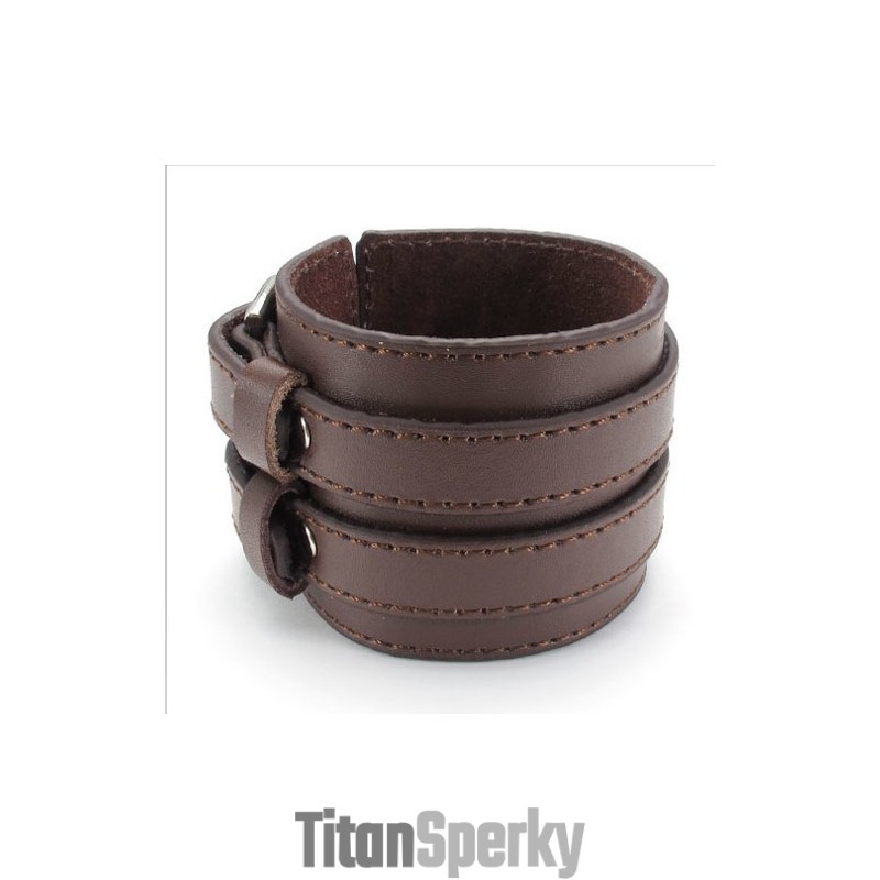 Šikovný Design, Jemné Barvy, Vynikající Kvalita, Titanový Kožený Náramek