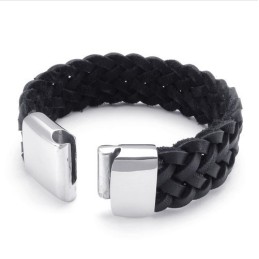 Šikovný Design, Jemné Barvy, Stabilní Kvalita, Titanový Kožený Náramek