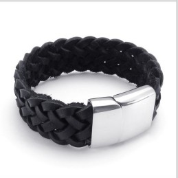 Šikovný Design, Jemné Barvy, Stabilní Kvalita, Titanový Kožený Náramek