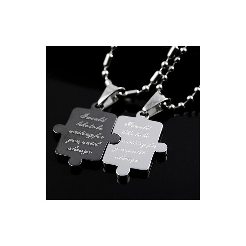 Titanový Náhrdelník S Přívěskem Love You Forever Sweetheart