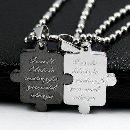 Titanový Náhrdelník S Přívěskem Love You Forever Sweetheart
