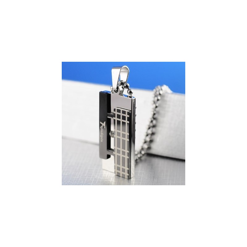 Módní Dárek Pro Vašeho Přítele Titanový Náhrdelník S Přívěskem