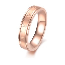 Spolehlivý A Kvalitní Dámský Černý Titanový Prsten