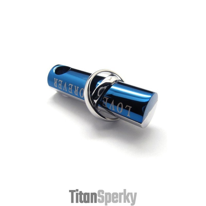 Titanový Náhrdelník S Přívěskem A Módní Láskou