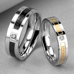 Titanový Prsten King Of Quantity Pro Milovníky S Diamantem