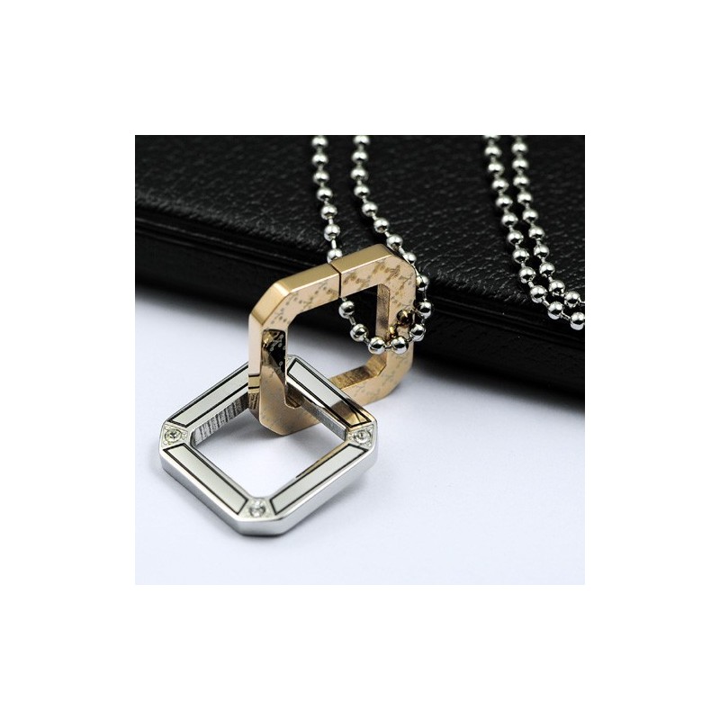 Nový Styl Módní Dárek Titanový Náhrdelník S Přívěskem