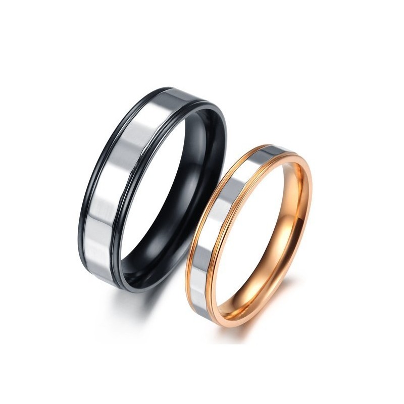 Spolehlivý Titanový Prsten S Nekonečnou Láskou Pro Milovníky