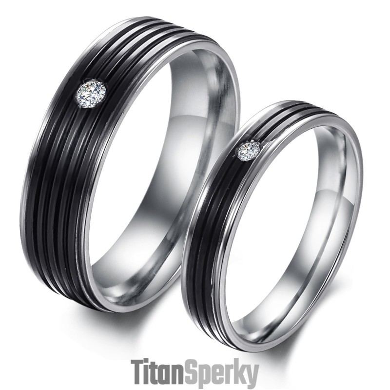 Vysoce Kvalitní Stručný Titanový Prsten Pro Milovníky
