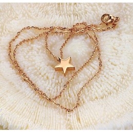 Vynikající Kvalita Titanový Náhrdelník S Hvězdou