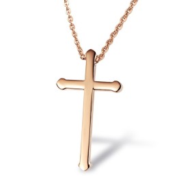 Titanový Náhrdelník S Křížkem Stabilní Kvality Pro Ženy