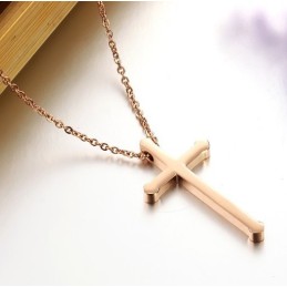 Titanový Náhrdelník S Křížkem Stabilní Kvality Pro Ženy