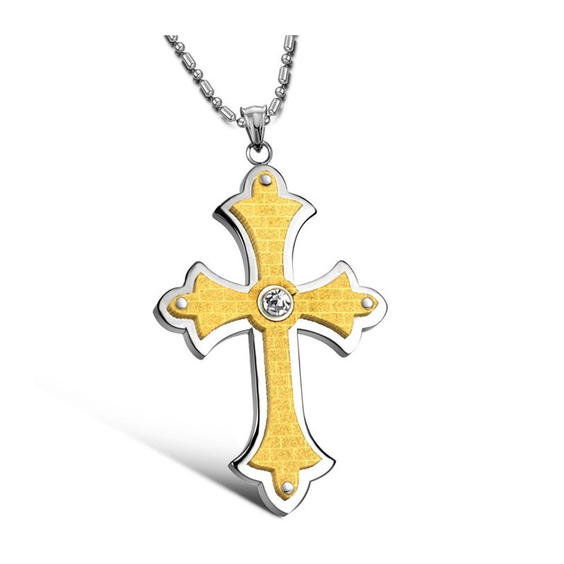 Kompletní Specifikace Dámský Kříž Z Titanu S Kamínky