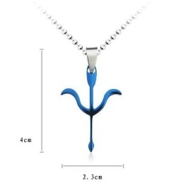 Přívěsek A Náhrdelník Cupid'S Arrow Blue Titan