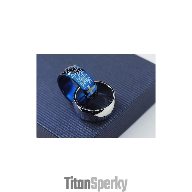 Super Cool Pánské Titanové Prsteny, Přívěsek A Náhrdelník Super Cool Pánské Titanové Prsteny, Přívěsek A Náhrdelník