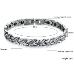 Světově Proslulý Zdravotní Titanový Magnetický Náramek