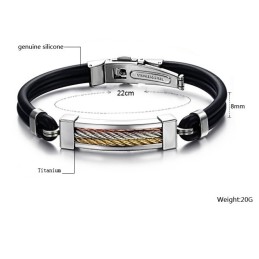 Snadno Použitelný Titanový Silikonový Náramek
