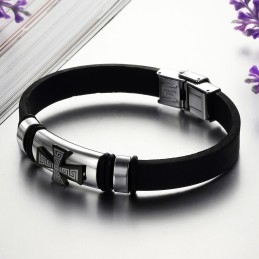 Vynikající Kvalita Pánského Titanového Silikonového Náramku