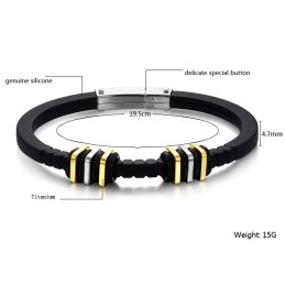 Známý Pro Svůj Kvalitní Titanový Silikonový Náramek