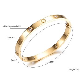 Spolehlivý A Kvalitní Dámský Titanový Náramek S Kamínky