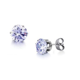Titanové Náušnice Nejvyšší Kvality S Diamanty
