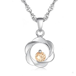 Elegantní Dámský Titanový Náhrdelník S Platinou A Diamanty, Zaručená Kvalita A Množství
