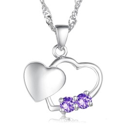 Stabilní Kvalitní Dámský Módní Platinový Titanový Náhrdelník