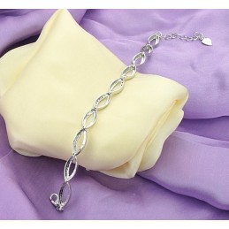 Kompletní Specifikace Dámského Platinově Pokoveného Titanového Náramku S Diamantem