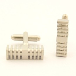 Módní Titanové Manžetové Knoflíčky S Mikrofonem