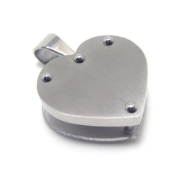 Titanový Přívěsek S Motivem Srdce V Srdci - Zdarma