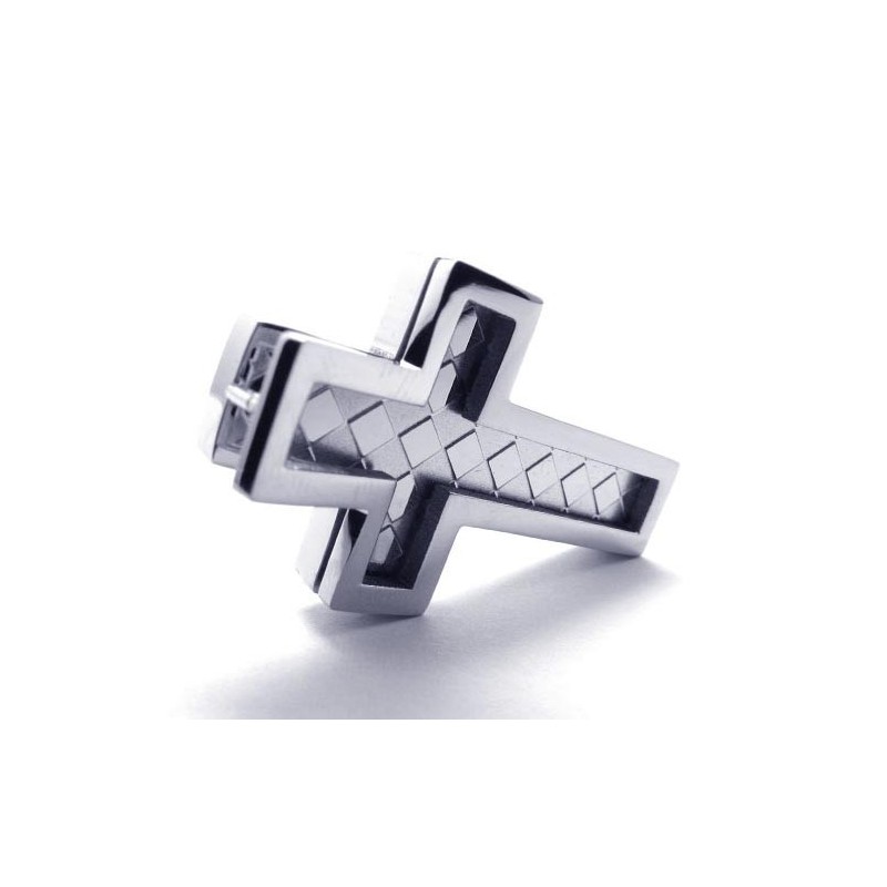 Pánský Módní Titanový Kříž - Přívěsek Zdarma