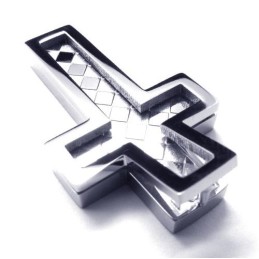 Pánský Módní Titanový Kříž - Přívěsek Zdarma