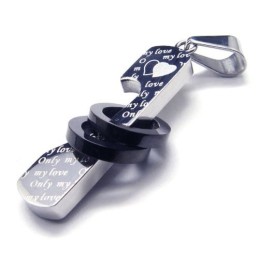 Titanový Přívěsek New Style Love - Zdarma Chian