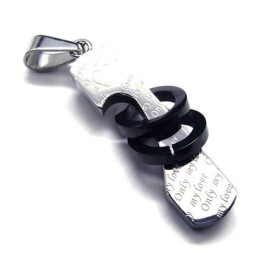 Titanový Přívěsek New Style Love - Zdarma Chian