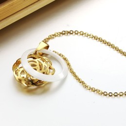 Stabilní Kvalitní Dámský Wolframový Keramický Náhrdelník