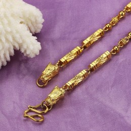 Dámský Náhrdelník Pozlacený 18Karátovým Zlatem, Zaručená Kvalita A Kvantita