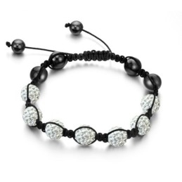 Kvalitní A Kvantitativní Zaručený Dámský Náramek S Krystaly Ve Tvaru Koule