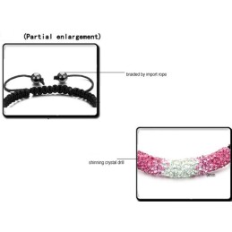 Odolný Dámský Náramek Ve Tvaru Koule S Krystaly