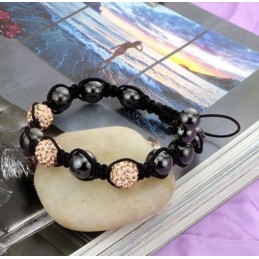 Spolehlivý Reputační Dámský Náramek Ve Tvaru Koule S Křišťály