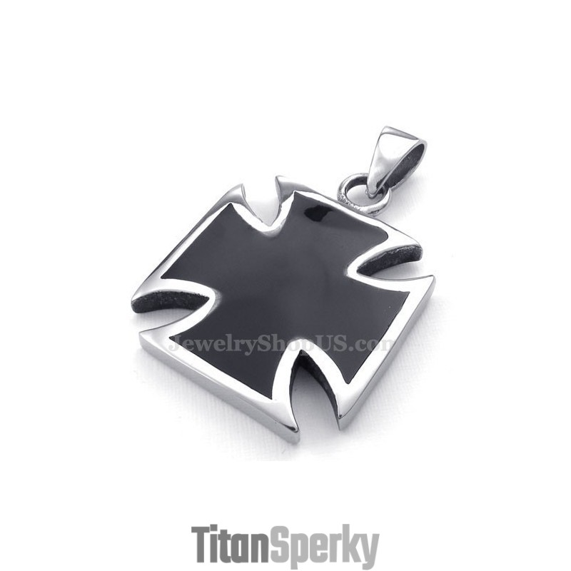 Jednoduchý Titanový Křížkový Přívěsek (Řetízek Zdarma) Jednoduchý Titanový Křížkový Přívěsek (Řetízek Zdarma)
