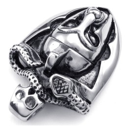 Titanový Náhrdelník S Přívěskem A Maskou (Řetízek Zdarma)