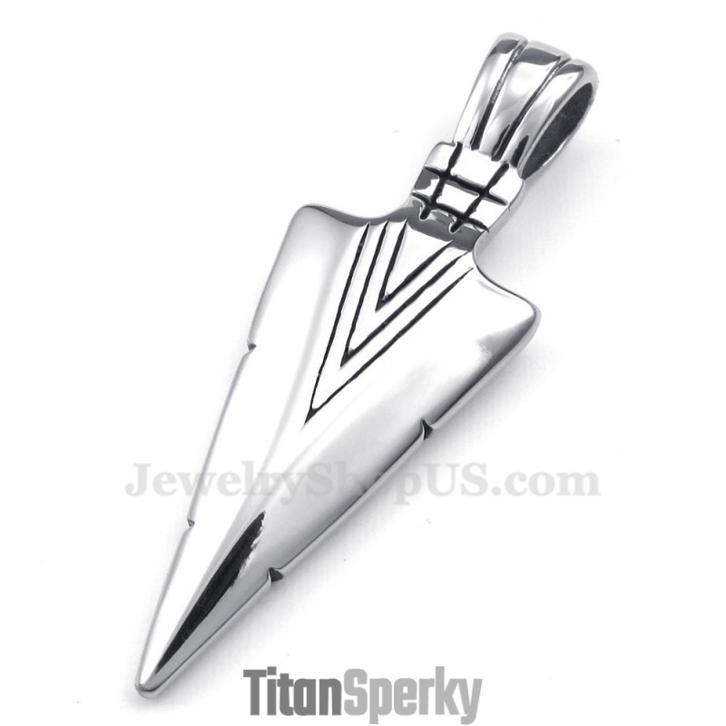 Titanový Náhrdelník S Přívěskem Dart (Řetízek Zdarma) Titanový Náhrdelník S Přívěskem Dart (Řetízek Zdarma)