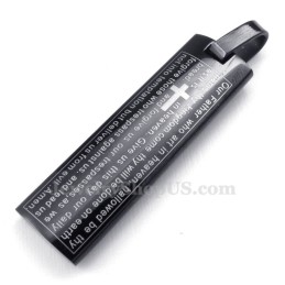 Titanový Přívěsek S Anglickými Modlitebními Kartami (Řetízek Zdarma)