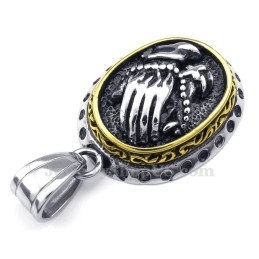 Titanový Náhrdelník S Přívěskem Třesoucí Se Ruce (Řetízek Zdarma)