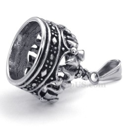 Titanový Přívěsek S Císařskou Korunou (Řetízek Zdarma)