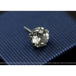 Krásné Titanové Náušnice Připomínající Sníh